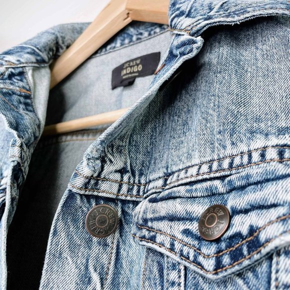 ⚡️SOLD⚡️J Crew x Indigo jean denim jacket - Picture 3 of 6